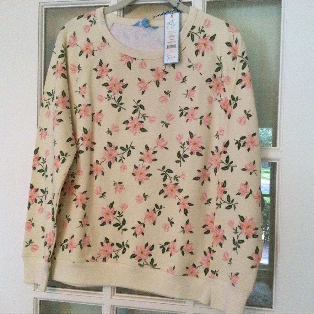 Draper James magnolia sweatshirt